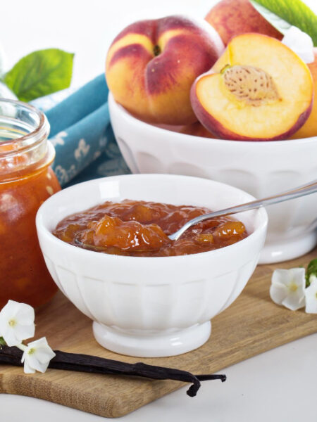 Peach and Orange Honey Blossom Jam